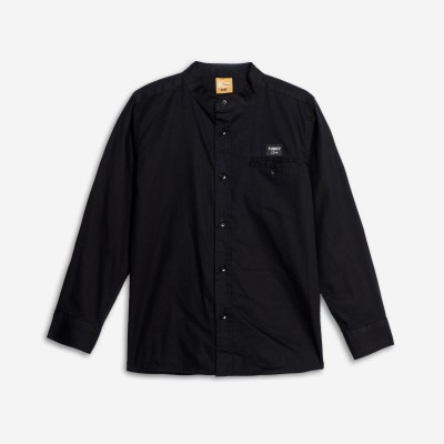 Poplin shirt - BLACK 14Y