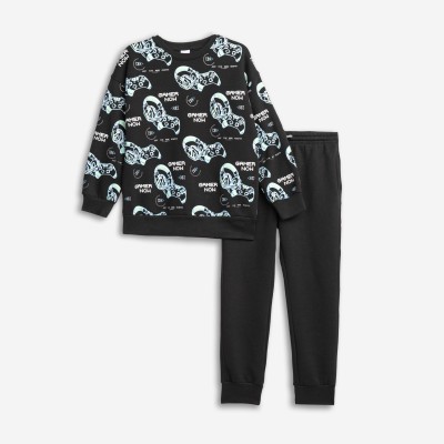 Tracksuit set - BLACK 10Y
