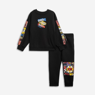 Tracksuit set - BLACK 4Y