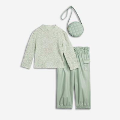 3-piece set: blouse-pants-bag - PEANUT 2Y