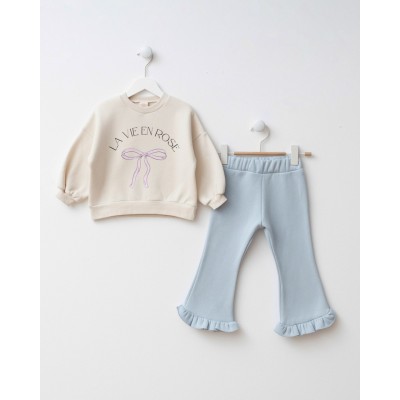Oversize fit jumpsuit set - BLUE 5Y