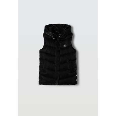 Sleeveless jacket - BLACK 8Y