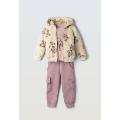 3-piece jumpsuit set with cardigan - POZ 3Y