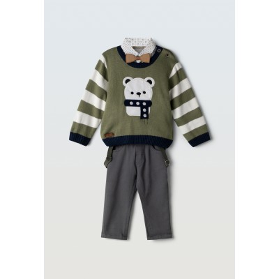 Set of 4 pcs. with bow tie - XAKI 18M