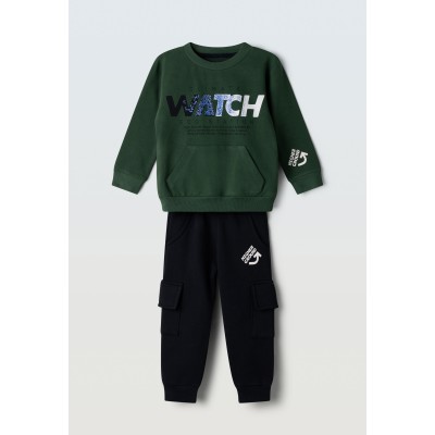 Tracksuit set - GREEN 5Y