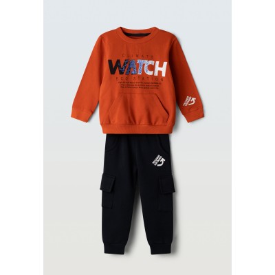 Tracksuit set - ORANGE 4Y