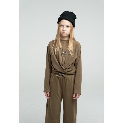 Pants set - BROWN 10Y