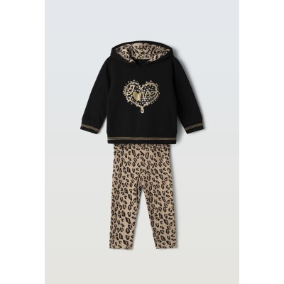 Leggings set - BLACK 4Y