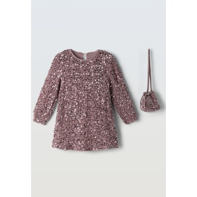 Sequin dress with bag - POZ 5Y