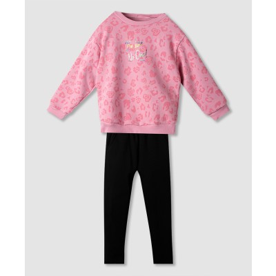 Σετ κολάν φούτερ - ΣΑΠΙΟ ΜΗΛΟ 14Y