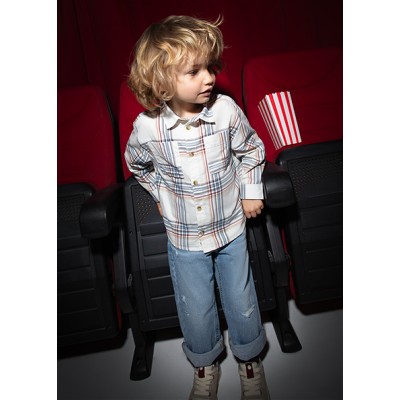 Wide fit jeans - JEANS 4Y