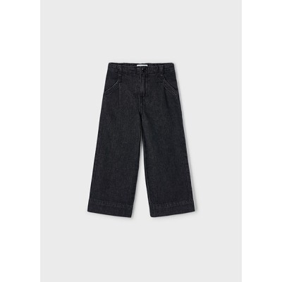 Wide leg jeans - BLACK 9Y