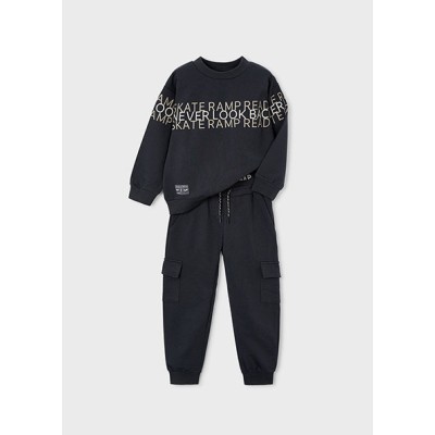 Skate tracksuit set - CHARCOAL 5Y