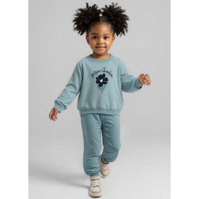 Loose embroidered jumpsuit - GREEN 3Y