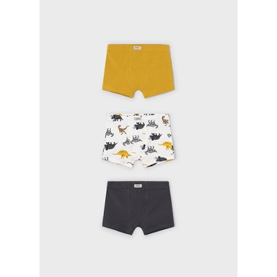 Set of 3 boxers - MUSTARD 16Y