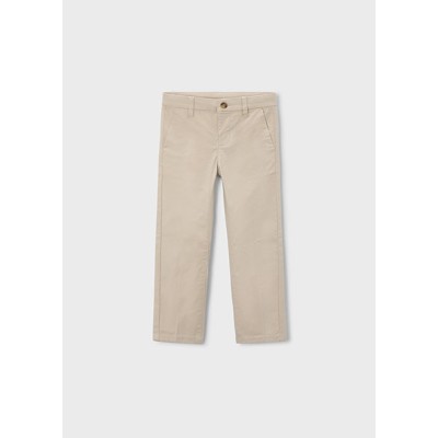 Basic chino trousers - BEIGE 4Y