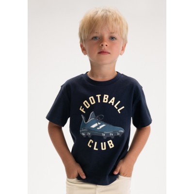 Football club short sleeve shirt - NAVY BLUE 4Y