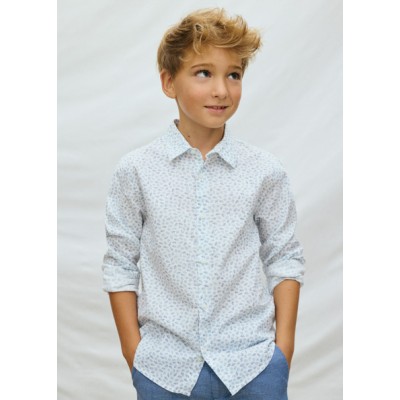 Πουκάμισο μακρυμάνικο γιακάς - ΣΙΕΛ 16Y