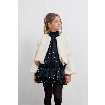 Bomber jacket - ΕΚΡΟΥ 11/12Y