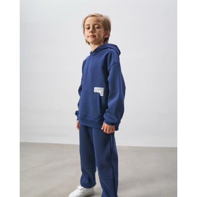 Σετ φόρμα με κουκούλα - ΜΠΛΕ 13Y