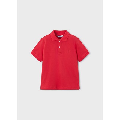 Πόλο κοντομάνικο βασικό - ΚΟΚΚΙΝΟ 3Y