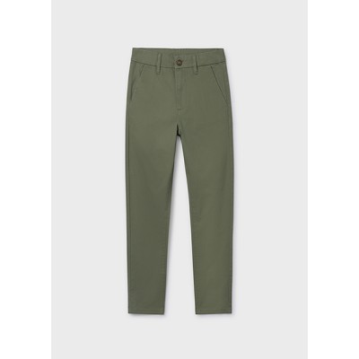 Παντελόνι chino basic - ΠΡΑΣΙΝΟ 10Y