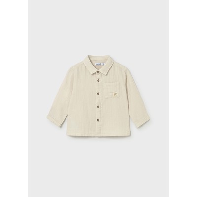 Πουκάμισο μακρυμάνικο γκοφρέ - ΜΠΕΖ 12M