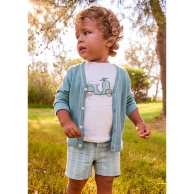 Σετ βερμούδ τζιν - ΑΝΘΡΑΚΙ 12Y