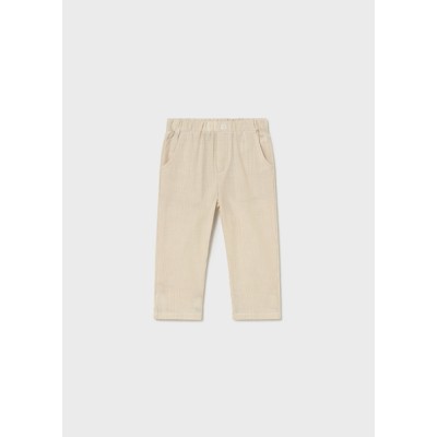 Seersucker pants - MOCHA 9M