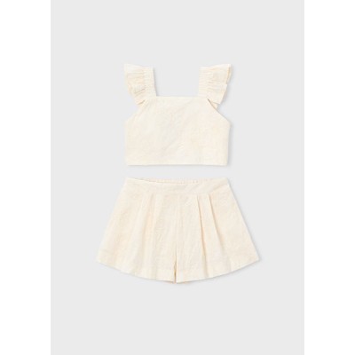 Σετ βερμούδα - ΕΚΡΟΥ 5Y