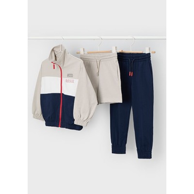 Σετ  φόρμα με βερμούδα - ΝΑΥΤΙΚΟ ΜΠΛΕ 10Y