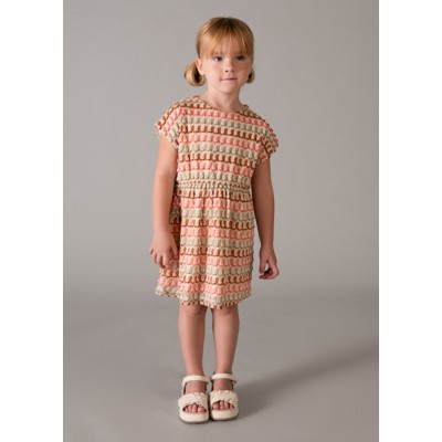 Φόρεμα μακό φαντασία - ΜΑΝΤΑΡΙΝΙ 10Y