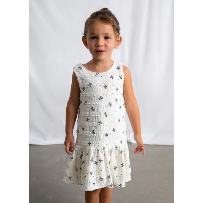 Φόρεμα μακό φαντασία - ΕΚΡΟΥ 9Y