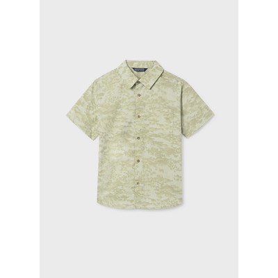 Πουκάμισο κοντομάνικο γιακάς - ΠΡΑΣΙΝΟ 8Y