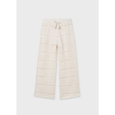 Παντελόνι μακρύ τύπου crochet - ΜΠΕΖ 16Y