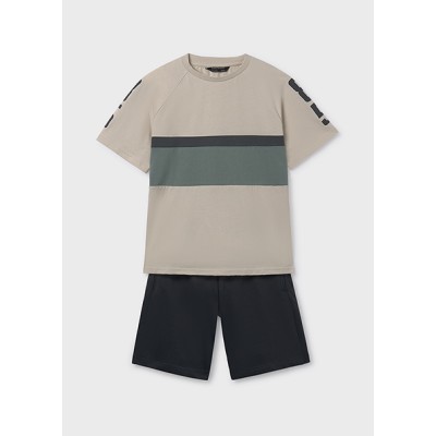 Σετ μακό στάμπα 85 - ΑΝΘΡΑΚΙ 16Y