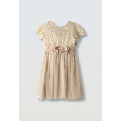 Dress - BEIGE 14Y