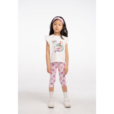 Leggings set - WHITE 5Y