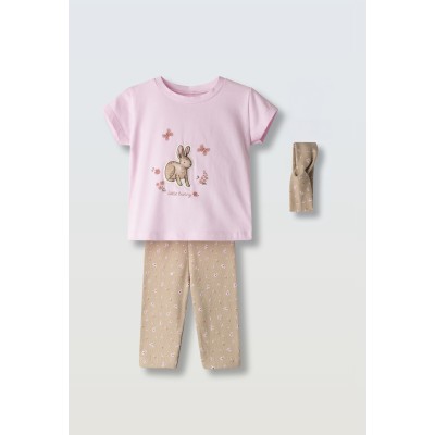 Leggings set with ribbon - POZ 12M