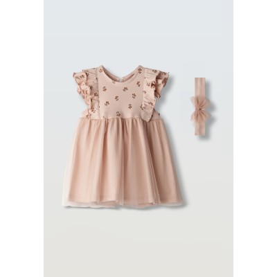 Baby dress - SALMON 2Y