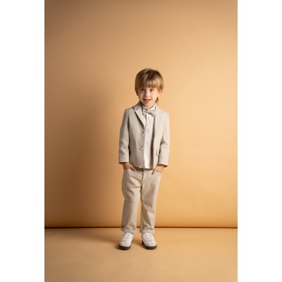 4-piece suit set with bow tie - ICE 6Y