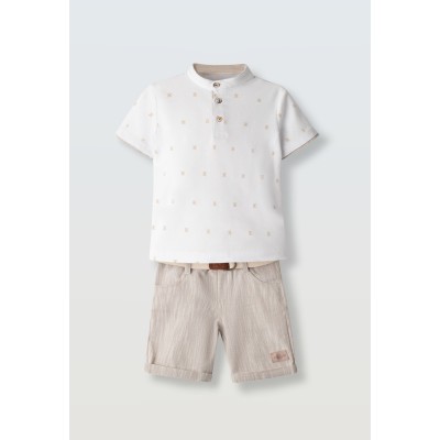 Σετ βερμούδ τζιν - ΑΝΘΡΑΚΙ 12Y