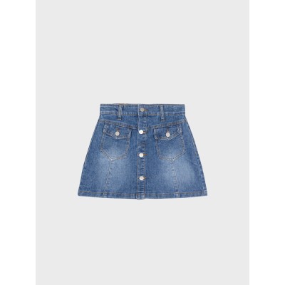 Φούστα τζιν - ΤΖΙΝ ΣΚΟΥΡΟ 10Y