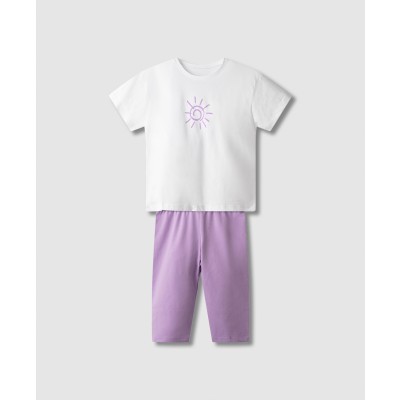 Leggings set - WHITE 12Y