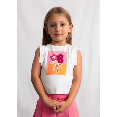 Μπλούζα τιράντες - ΛΕΥΚΟ 10Y