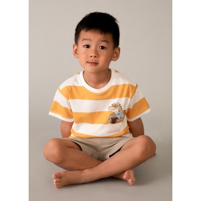 Good vibes baby set - PEACH 3Y