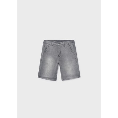 Denim Bermuda shorts - GREY 10Y