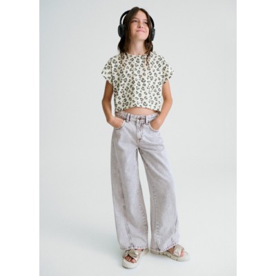 Wide leg jeans - GREY 18Y