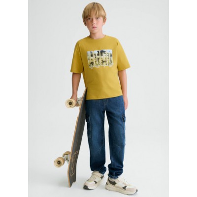 Παντελόνι denim jogger cargo - ΤΖΙΝ 14Y