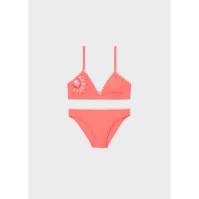 Triangle bikini - SALMON 8Y